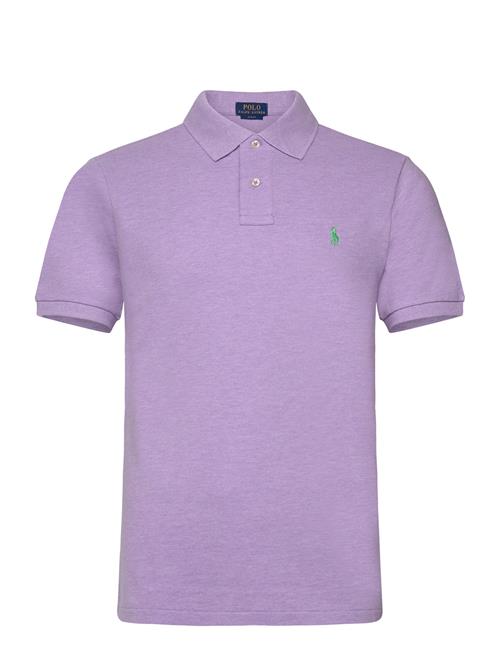 Slim Fit Mesh Polo Shirt Polo Ralph Lauren Purple