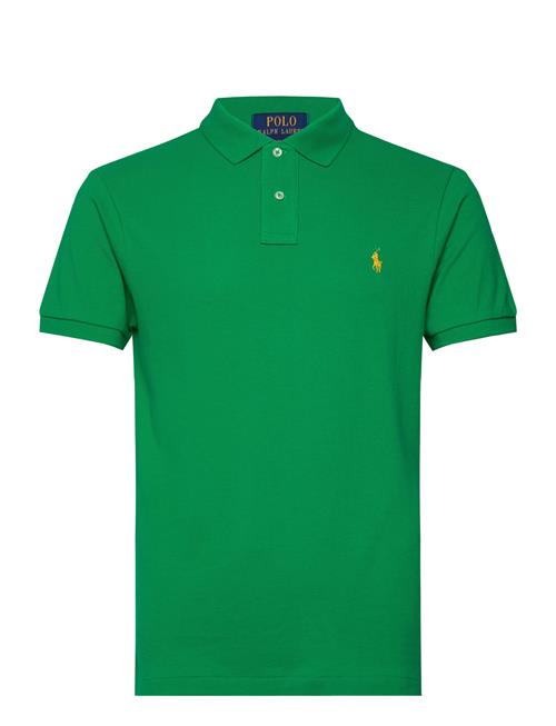 Slim Fit Mesh Polo Shirt Polo Ralph Lauren Green