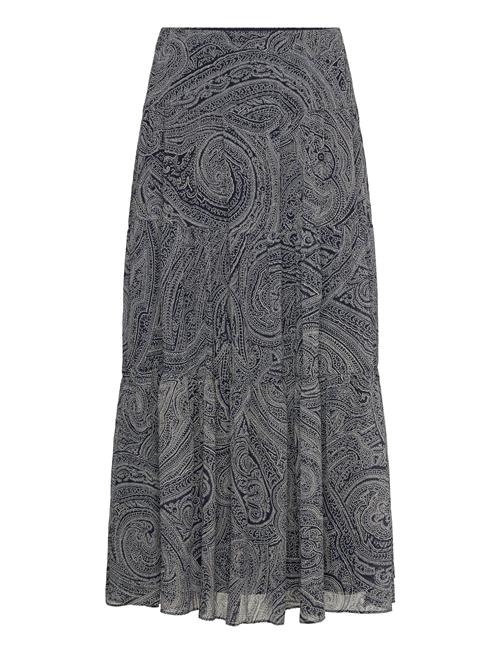 Poly Crinkle Ggt 58-Skirt Lauren Ralph Lauren Navy