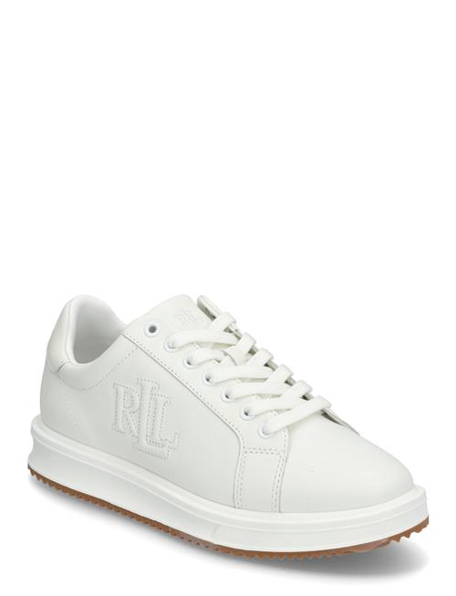 Ainsley Leather Sneaker Lauren Ralph Lauren White