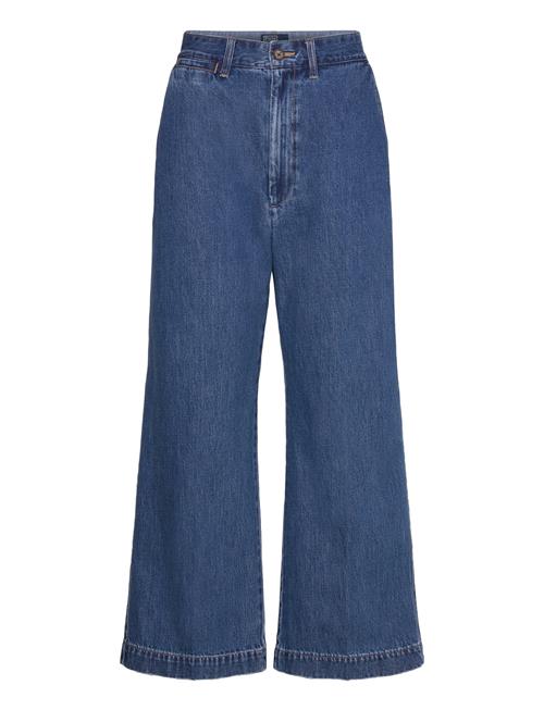 Wide-Leg Crop Jean Polo Ralph Lauren Blue