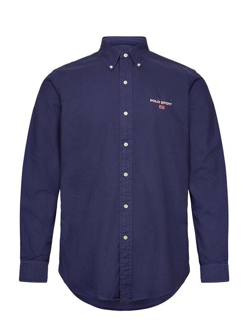 Classic Fit Polo Sport Oxford Shirt Polo Ralph Lauren Navy