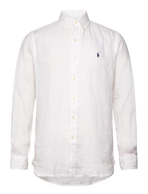 Custom Fit Linen Shirt Polo Ralph Lauren White