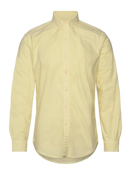 Custom Fit Mineral-Dyed Oxford Shirt Polo Ralph Lauren Yellow