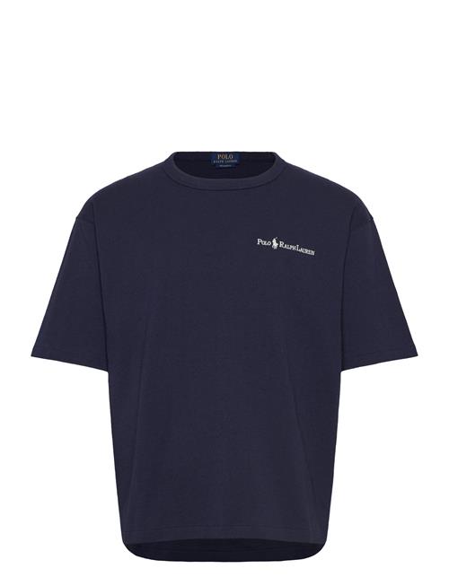 Relaxed Fit Logo Jersey T-Shirt Polo Ralph Lauren Navy