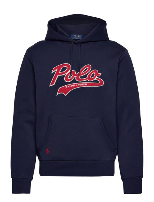 Logo Double-Knit Hoodie Polo Ralph Lauren Navy