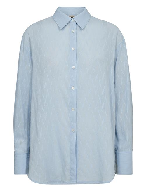 Mmbritze Cotton Shirt MOS MOSH Blue