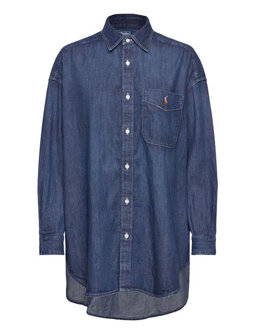 Over Fit Denim Shirt Polo Ralph Lauren Blue