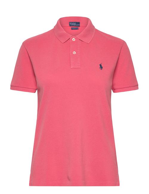 Classic Fit Piqué Polo Shirt Polo Ralph Lauren Pink