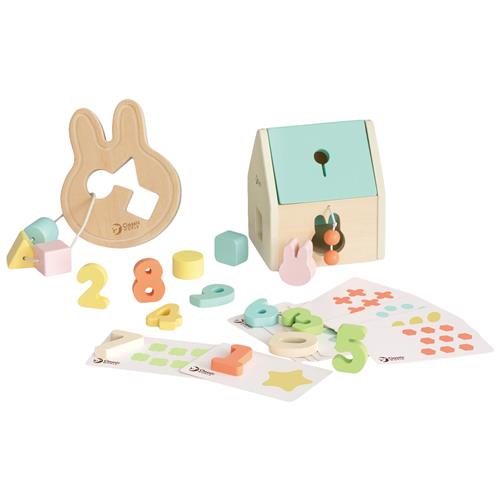 Classic World Hello Box 12M+ Aktivitetslegetøjssæt Blå  1-3 Y WoodenToys   1-3 år 1 Y+ Unisex