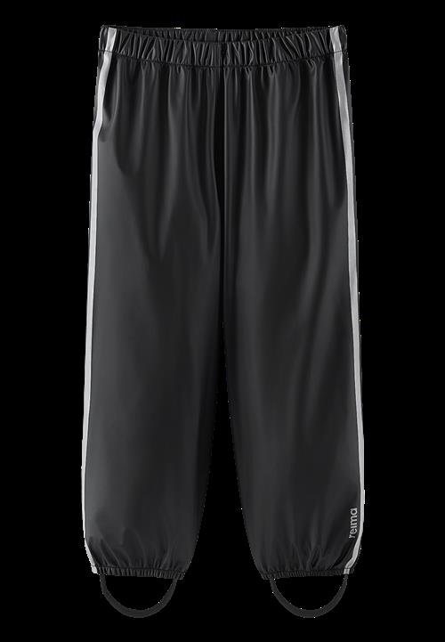 Reima Oja Regnbukser Black  Black-104 cm  Sort  104 cm  unisex