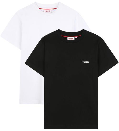 HUGO T-shirts - 2-pak - Sort/Hvid