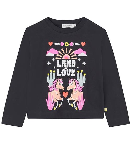 Billieblush Bluse - Sort m. Print