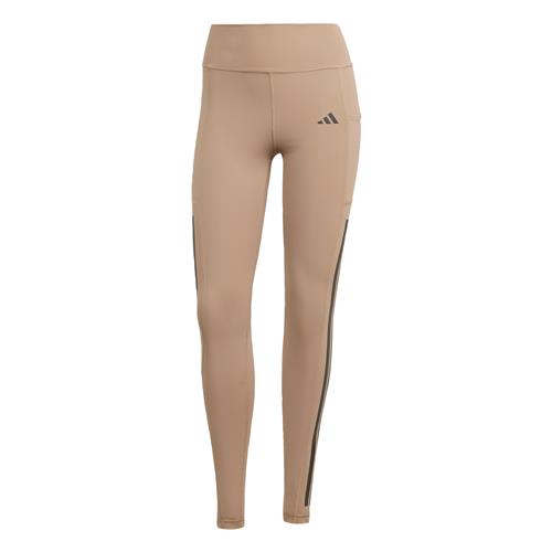ADIDAS PERFORMANCE Sportsbukser 'Optime'  brun / sort