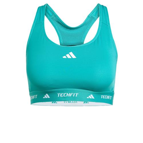 Se ADIDAS PERFORMANCE Sports-BH  turkis / hvid ved About You