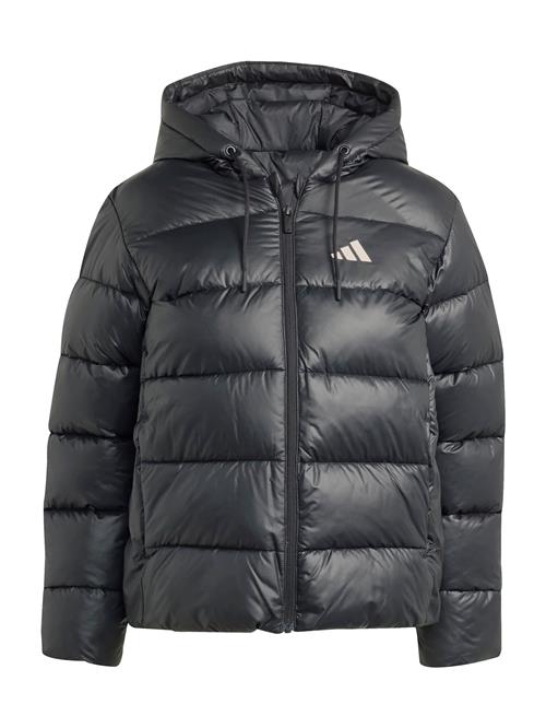ADIDAS SPORTSWEAR Sportsjakke 'ESS'  sort / hvid