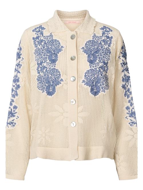 Odd Molly Cardigan 'Curtain'  lysebeige / lyseblå