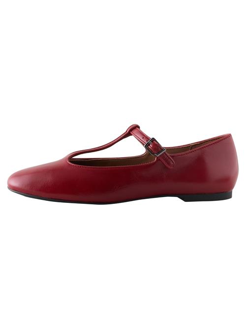Next Ballerinasko med rem 'Forever Comfort'  mørkerød