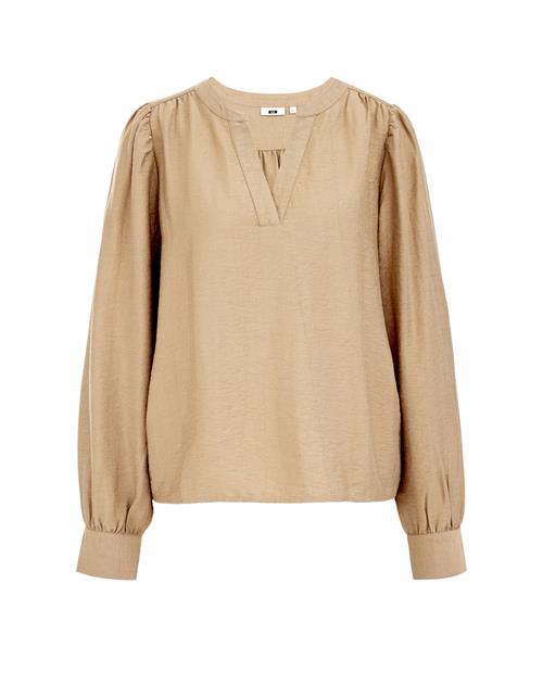 WE Fashion Bluse  beige