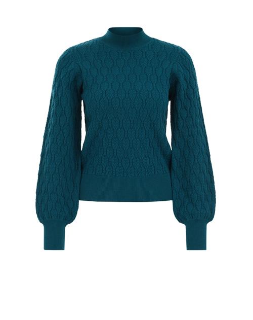 WE Fashion Pullover  petroleum