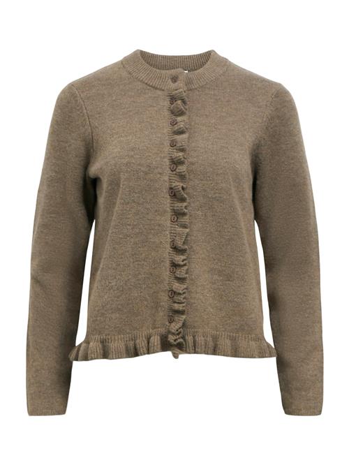OBJECT Cardigan 'OBJELVA'  brun-meleret