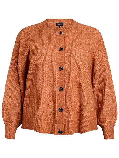 Zizzi Cardigan 'CAVISTA'  orange