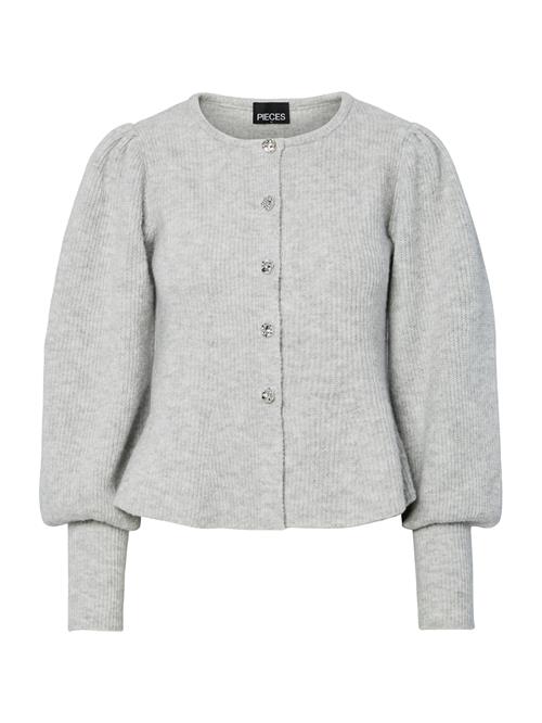 PIECES Cardigan 'PCANNIE'  grå-meleret