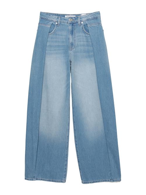 Pull&Bear Jeans med lægfolder  blue denim