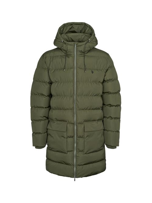 U.S. POLO ASSN. Overgangsfrakke 'Albert'  oliven