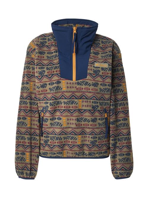 COLUMBIA Sportspullover 'Sequoia Grove'  mørkeblå / khaki / bær / orange