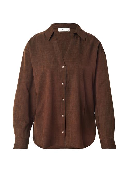 JDY Bluse 'JDYNINA'  brun-meleret
