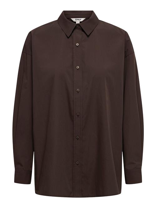 ONLY Bluse 'ONLLIBBA'  mørkebrun