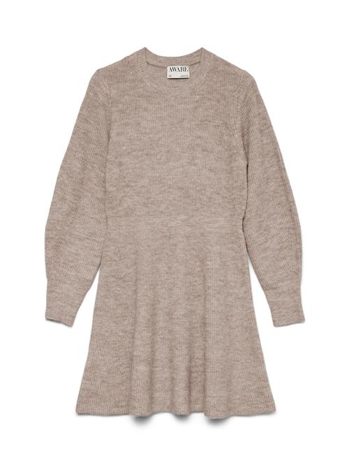 Vero Moda Curve Strikkjole 'AWCANGALINA'  brun