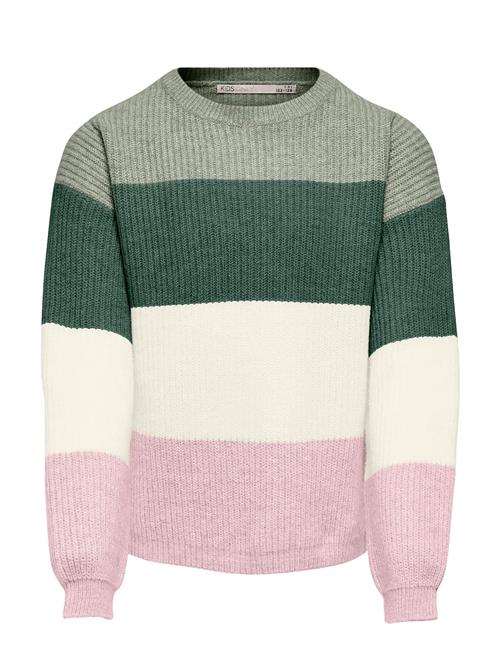 Kogsandy L/S Stripe Pullover Knt Noos Kids Only Patterned