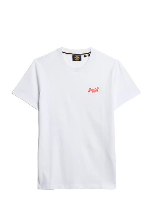 Essential Logo Emb Tee Superdry Orange