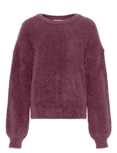 Kognewpiumo L/S Pullover Knt Noos Kids Only Burgundy