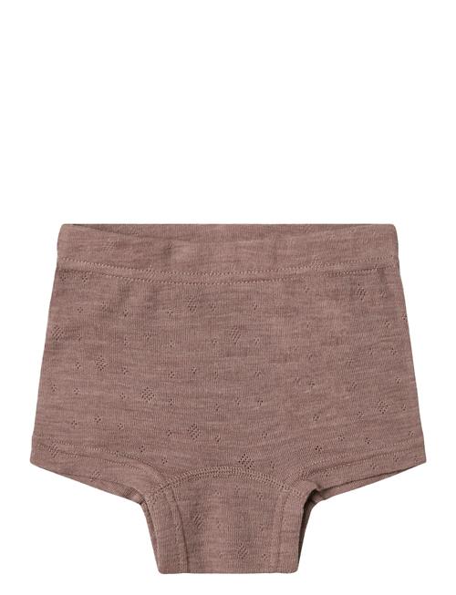 Nmfwang Wool Needle Boxer Name It Brown