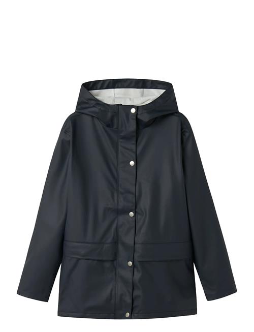 Nlndry10 Long Rain Jacket Fo LMTD Navy