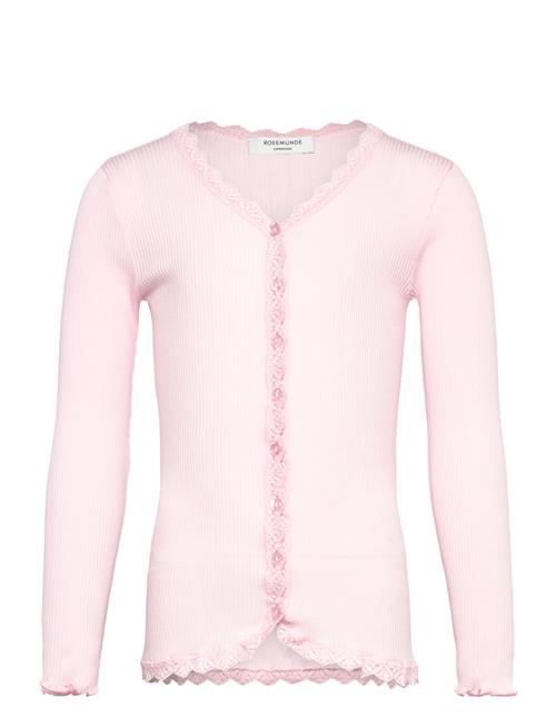 Rkbalta Ls Cardigan W/ Lace Rosemunde Kids Pink