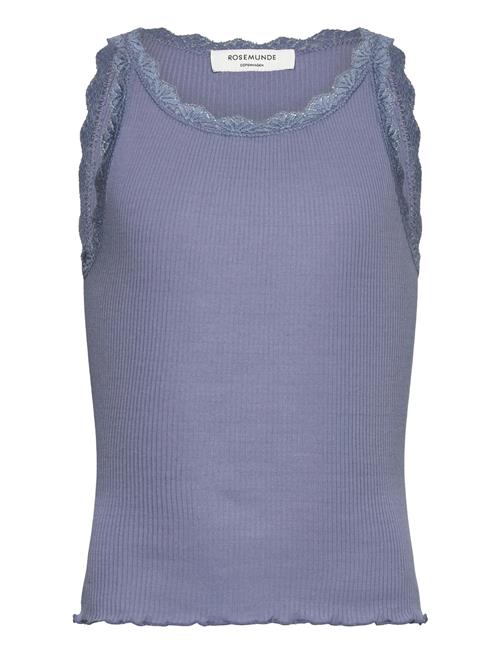 Rkbalta Sl Short Lace Top Rosemunde Kids Blue