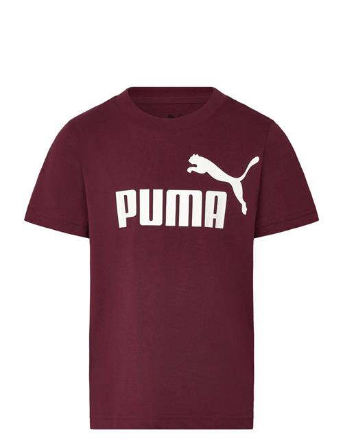 Ess No. 1 Logo Tee B PUMA Burgundy