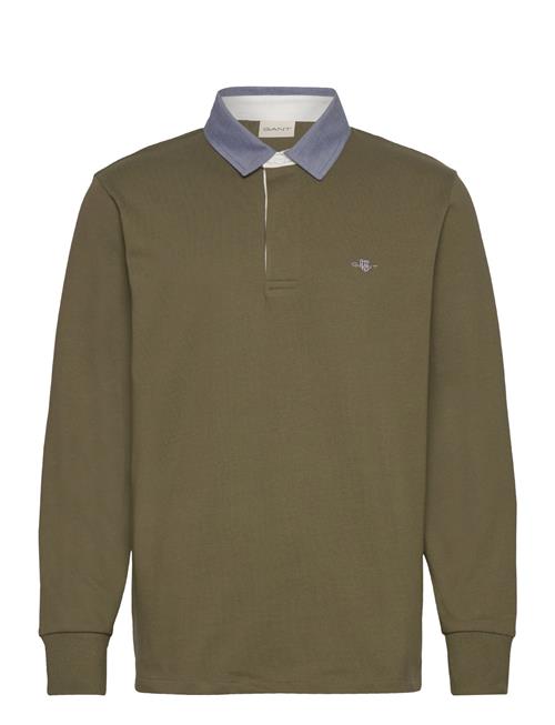 Reg Chambray Heavy Rugger GANT Khaki