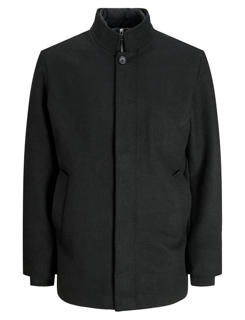 Jack & Jones Jjeharrison Wool Blend Jacket Sn Jack & J S Black