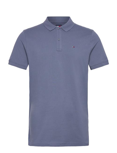 Tjm Slim Placket Polo Ext Tommy Jeans Blue