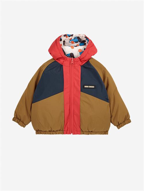 Bobo Choses Doggy Mate All Over Vendbar Jakke Multicolor  Multicolor 24 Months  Brun  2 år  Unisex