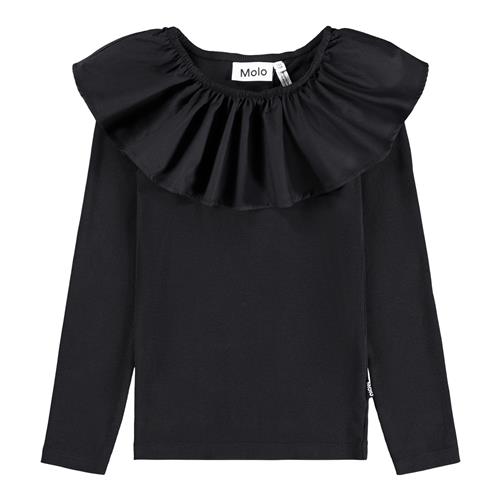Molo Renate T-shirt Med Lange Ærmer Black  Black 134/140 cm  Sort  134/140 cm  kvinde