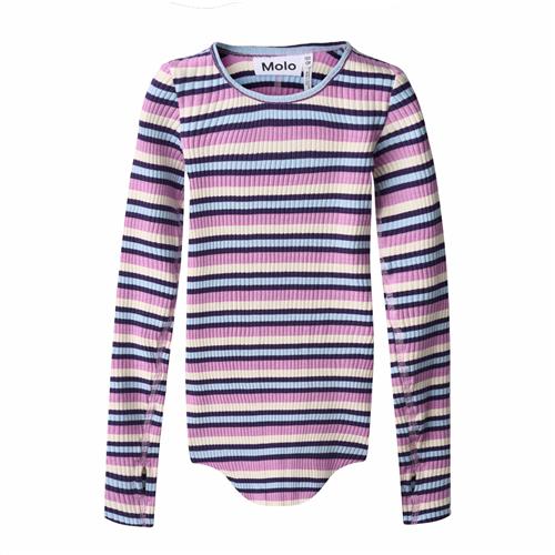 Molo Rochelle Langærmet T-shirt Cosmic Stripe  Cosmic Stripe 146/152 cm  Lyserød  146/152 cm  kvinde
