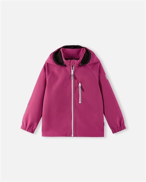 Reima Vantti Softshell Jakke Rosy Berry  Rosy Berry 116 cm  Lyserød  116 cm  Unisex