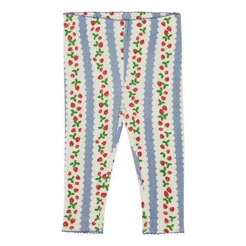 Flöss Fresa Leggings I Jersey Ella Aop  Ella Aop-86 cm  Blå  86 cm  kvinde