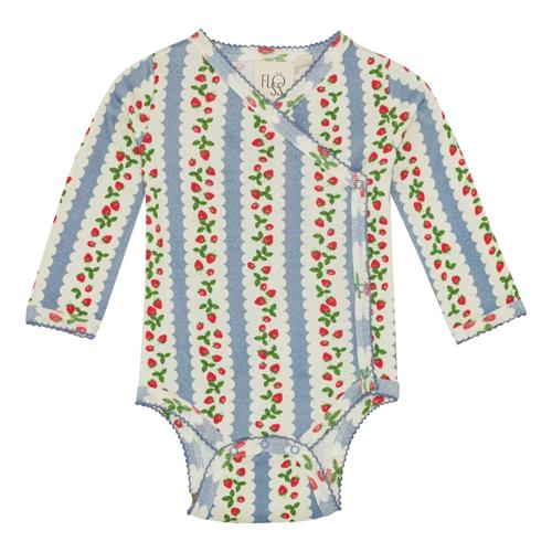 Flöss Fresa Jersey Body Ella Aop  Ella Aop-92 cm  Blå  92 cm  kvinde